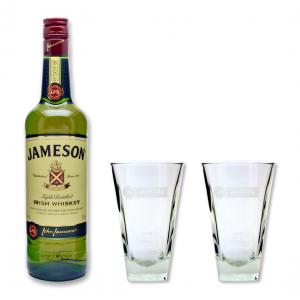 Jameson 40% 0,7l + 2 Gläser 2cl/4cl