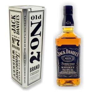 Jack Daniels Whiskey 40% 0,7l in Metalldose silber 2015