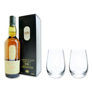 Lagavulin Whisky 16y 43% 0,7 Set mit 2 Stölzle Gläser