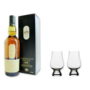 Lagavulin Whisky 16y 43% 0,7 Set mit 2 Glencairn Gläser