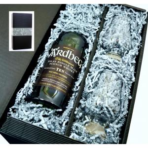 Ardbeg Whisky 10y 46% 0,7l+2 Glencairn Gläser in Geschenkkarton