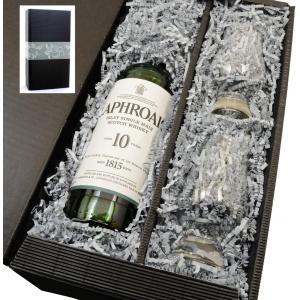 Laphroaig Whisky 10y 40% 0,7  Glencairn Gläser Geschenkkarton