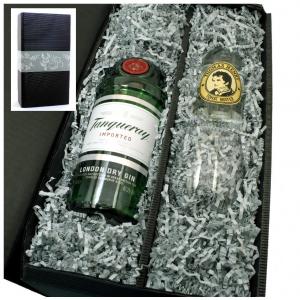 Tanqueray + 1 Kelchglas + 1 T.Henry Tonic 0,2l in Geschenkkarton