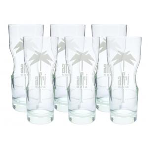 Afri Formgläser 6x0,20l