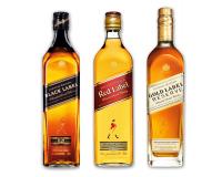 Geschenkkarton Johnnie Walker Black+Red+Gold 0,7l