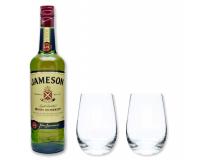 Jameson 40% 0,7l + 2 Stölzle Gläser im Geschenkkarton