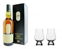 Lagavulin Whisky 16y 43% 0,7 Set mit 2 Glencairn Gläser