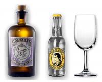 Monkey 47% 0,5l + 1 Kelchglas + 1 T.Henry Tonic 0,2l in Geschenkkarton