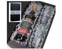 Captain Morgan Black Label 40% 0,7l mit 2 Gläsern im Geschenkkarton