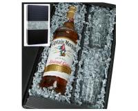 Captain Morgan Spiced Gold 35% 0,7l mit 2 Gläsern im Geschenkkarton